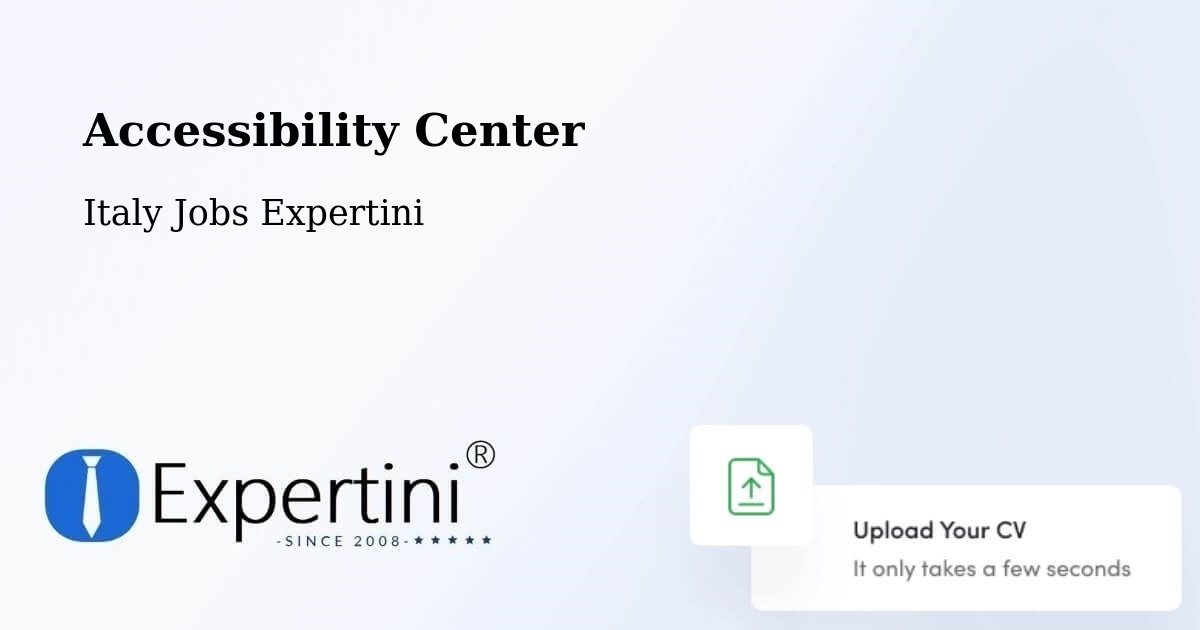 Accessibility Statement – Ceggia - Italy Jobs Expertini