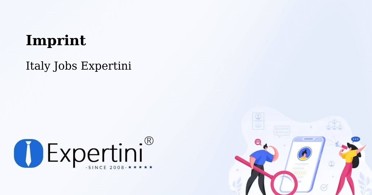 Imprint – Ceggia - Italy Jobs Expertini