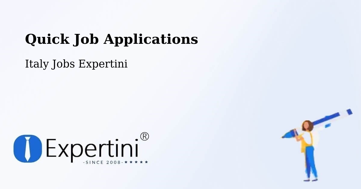 Quick Apply Feature – Ceggia - Italy Jobs Expertini