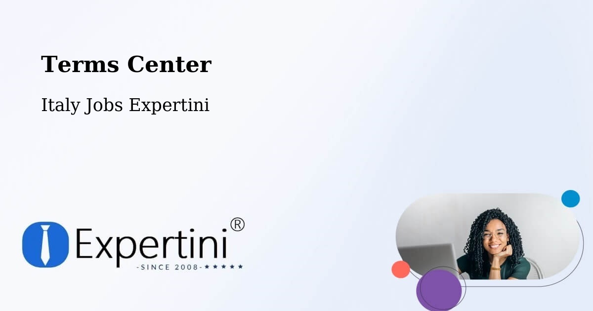 Terms of Service – Ceggia - Italy Jobs Expertini